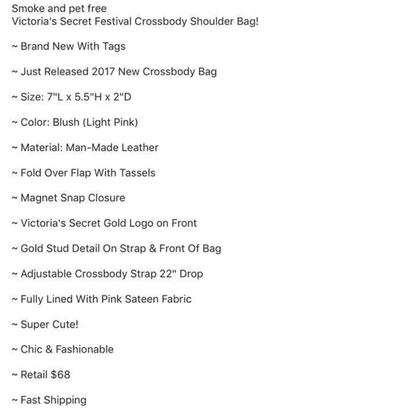 Victoria’s Secret shoulder bag - Picture 3 of 3